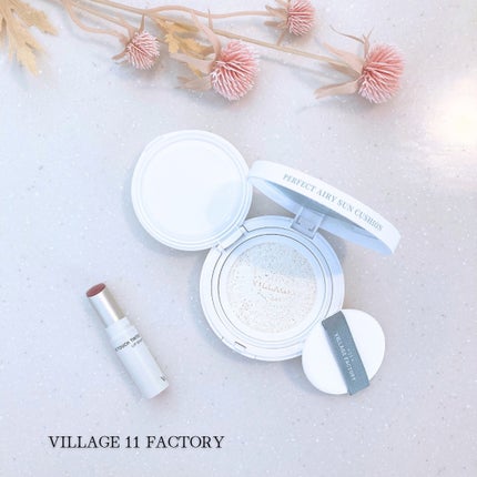 プランプカラーリップバーム/VILLAGE 11 FACTORY/口紅を使ったクチコミ(1枚目)