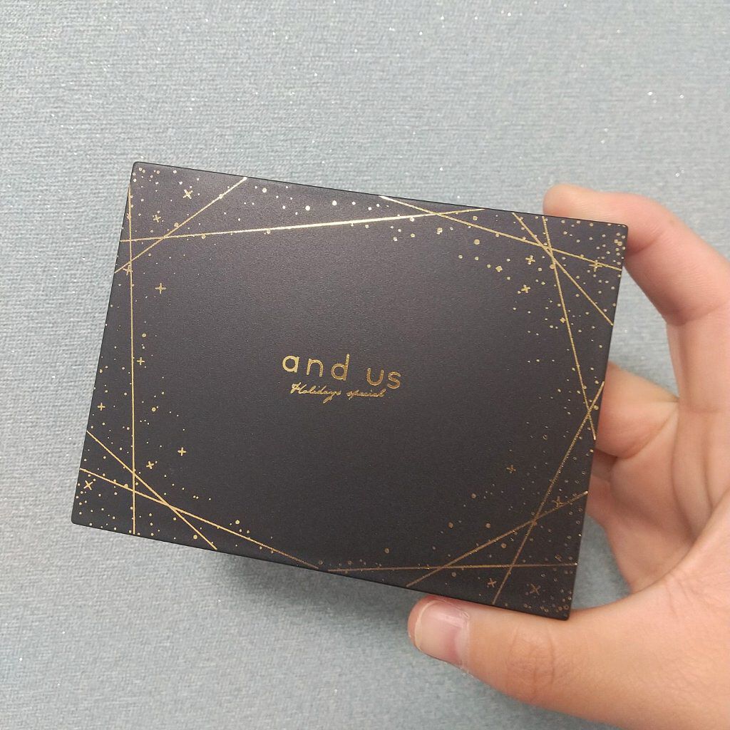 and us ウィンターコフレパレット/3COINS/メイクアップキットを使ったクチコミ（2枚目）