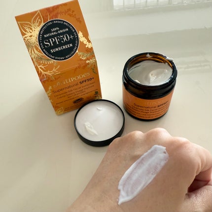 アンティポディース スーパーナチュラル SPF50+ フェイシャル サンスクリーン/Antipodes/日焼け止めクリームを使ったクチコミ(4枚目)
