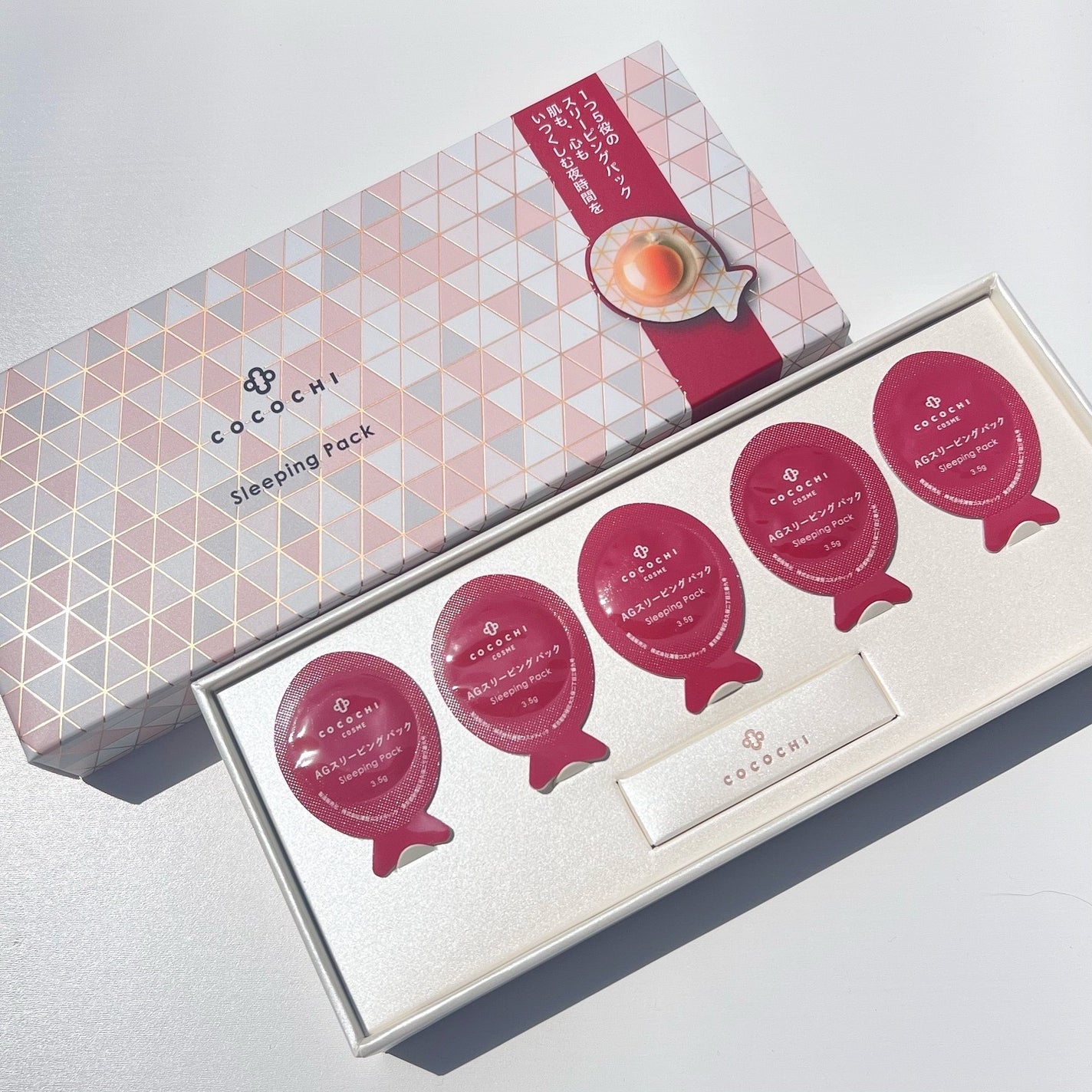 ココチ AG スリーピングパック N/COCOCHI/フェイスクリームを使ったクチコミ(1枚目)