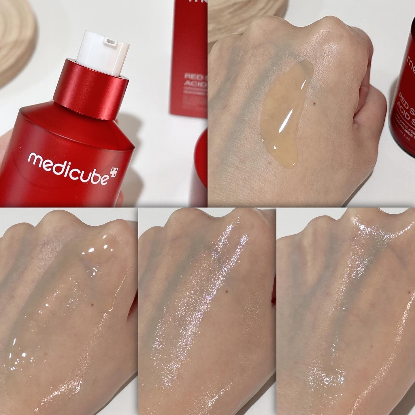 レッドアクネセラム/MEDICUBE/美容液を使ったクチコミ（3枚目）