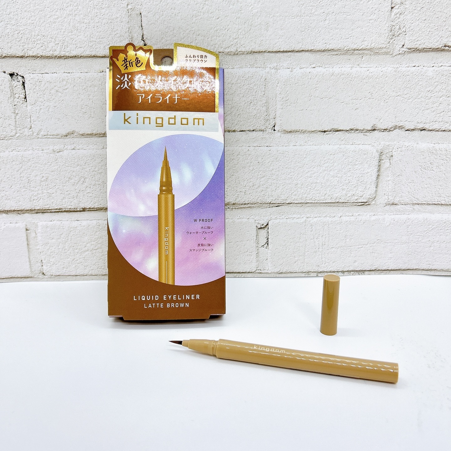 キングダム リキッドアイライナーR1/キングダム/リキッドアイライナーを使ったクチコミ（1枚目）