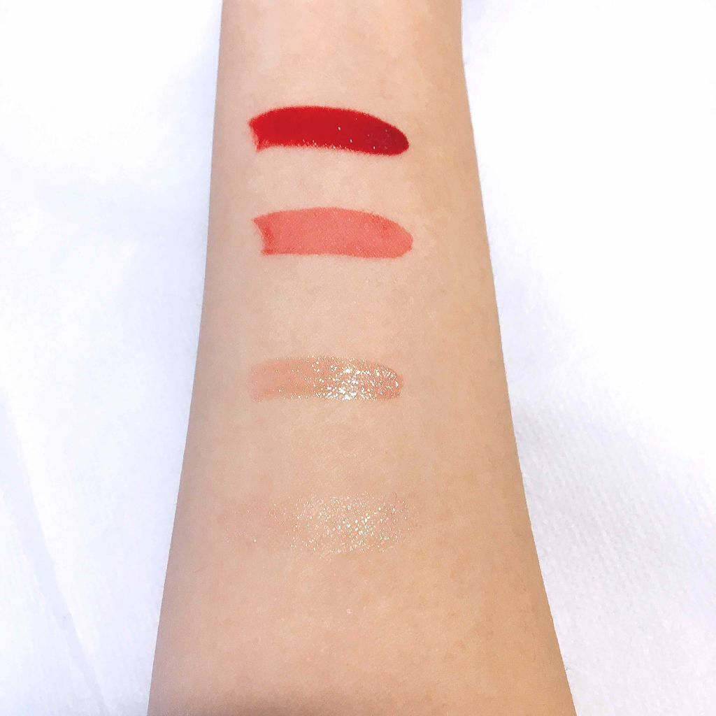 ディアダーリン ウォータージェルティント （アイスティント）/ETUDE/口紅を使ったクチコミ（3枚目）