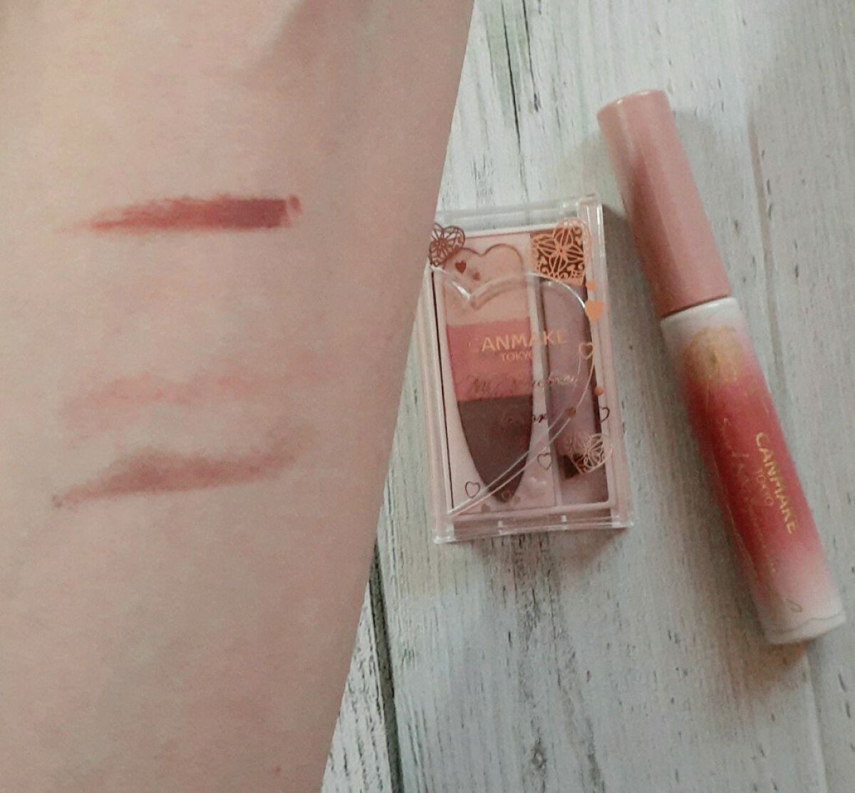 スマートミニアイブロウカラー/キャンメイク/眉マスカラを使ったクチコミ(4枚目)