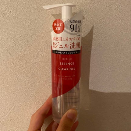 エッセンスクリアジェル/BiBika/その他洗顔料を使ったクチコミ(1枚目)