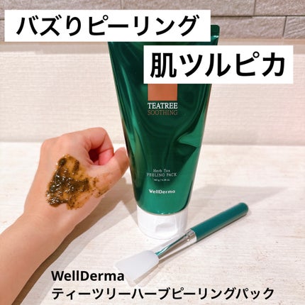 ティーツリーハーブピーリングパック/WellDerma/洗い流すパック・マスクを使ったクチコミ(1枚目)