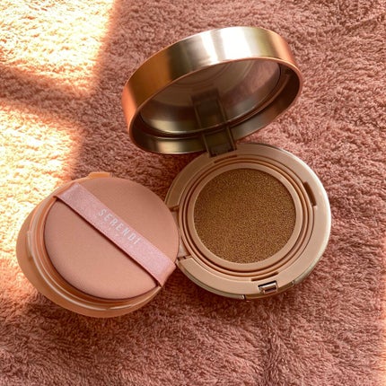 RED PROPOLIS HIGH COVERING TRIPLE CUSHION No.23/SERENDI BEAUTY/クッションファンデーションを使ったクチコミ(3枚目)