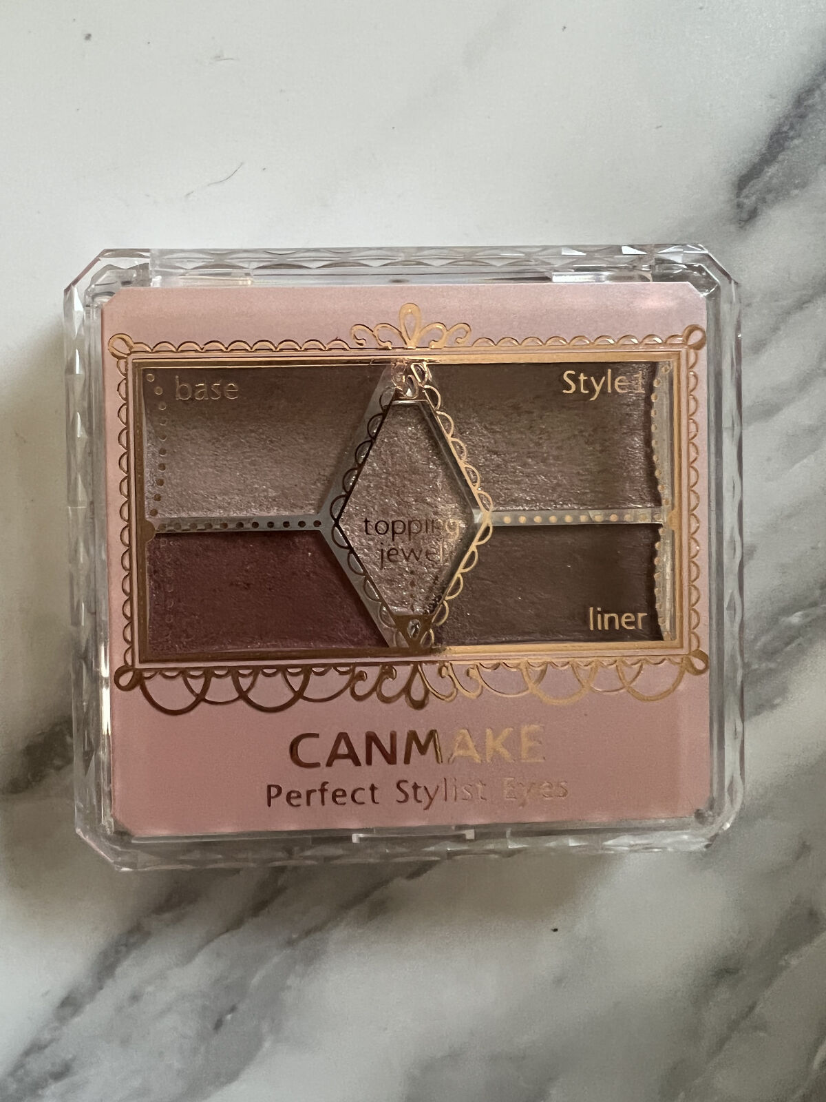 【旧品】パーフェクトスタイリストアイズ/キャンメイク/アイシャドウパレットを使ったクチコミ（2枚目）