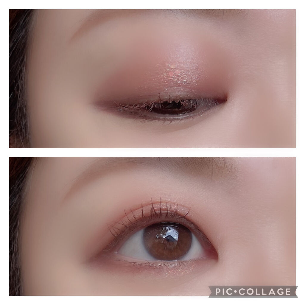 スパークリングギャラクシーリキッドアイシャドウ C02 春日鯉/COLORKEY/リキッドアイシャドウを使ったクチコミ（2枚目）