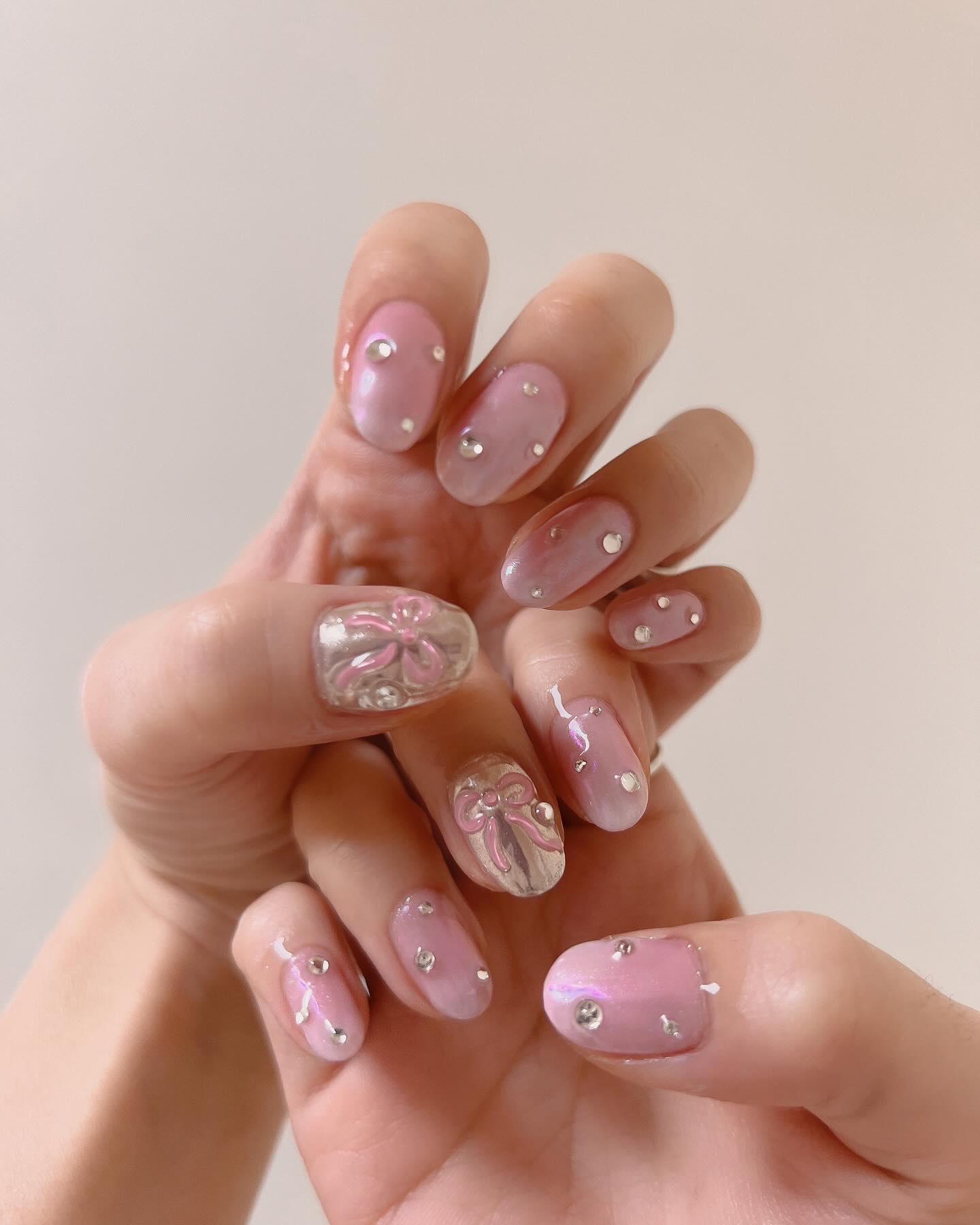 ネイルタウンジェル ティントグロスジェル /NAILTOWN/ジェルネイルを使ったクチコミ（2枚目）