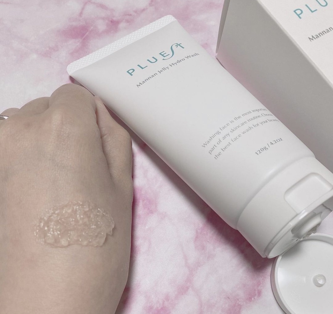 マンナンジェリーハイドロウォッシュ/PLUEST/洗顔料を使ったクチコミ（2枚目）