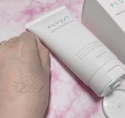 マンナンジェリーハイドロウォッシュ/PLUEST/洗顔料を使ったクチコミ(2枚目)