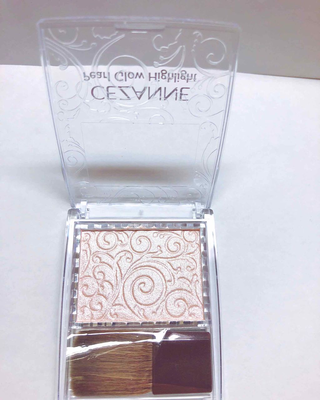 パールグロウハイライト/CEZANNE/パウダーハイライトを使ったクチコミ（2枚目）