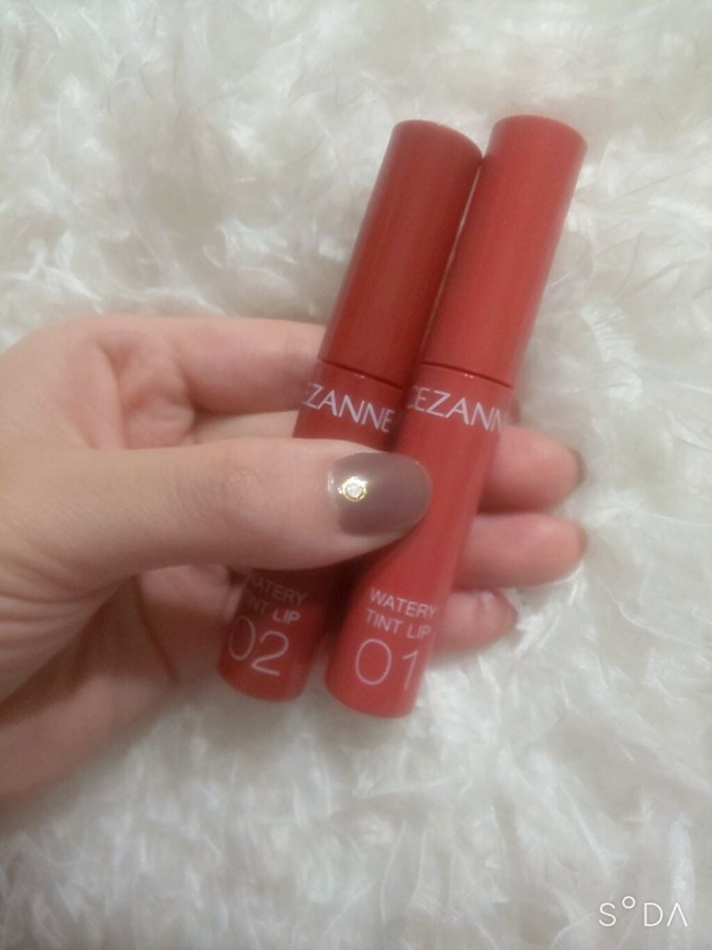 ウォータリーティントリップ/CEZANNE/リップティントを使ったクチコミ(1枚目)