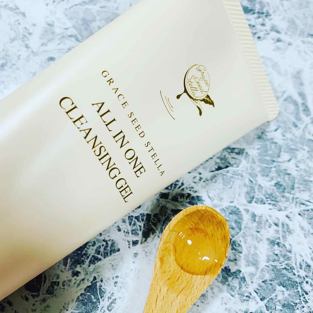 グレースシードステラ　オールインワンクレンジングゲル/GRACE SEED STELLA/クレンジングジェルを使ったクチコミ（2枚目）