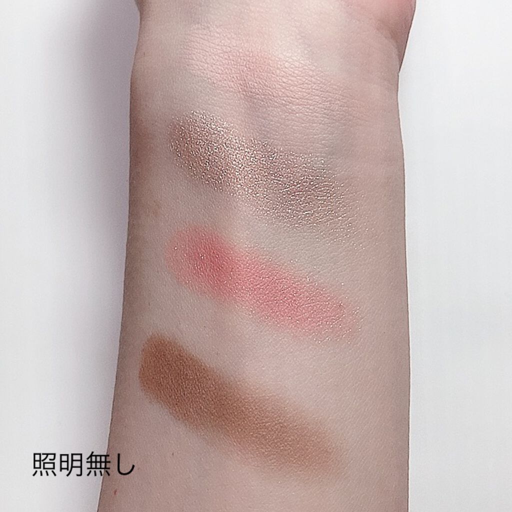 アニマルアイシャドウ(4シェード) 02 ローズ/ZEESEA/アイシャドウパレットを使ったクチコミ（3枚目）