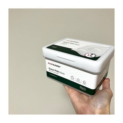 レッドブレミッシュクイックPHAシートマスク/Dr.G/シートマスク・パックを使ったクチコミ(1枚目)