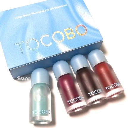 ジューシーベリープランピングリップオイル/TOCOBO/リップグロスを使ったクチコミ(7枚目)