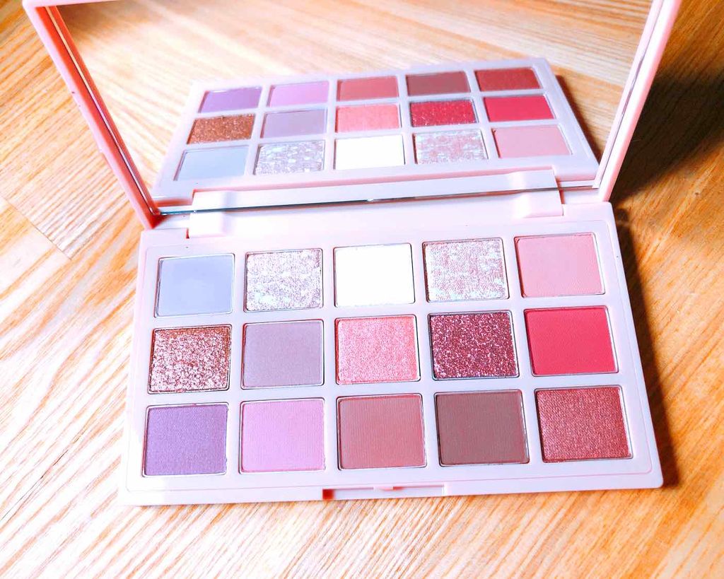 プレイカラーアイパレット ローズボム/ETUDE/アイシャドウパレットを使ったクチコミ(2枚目)