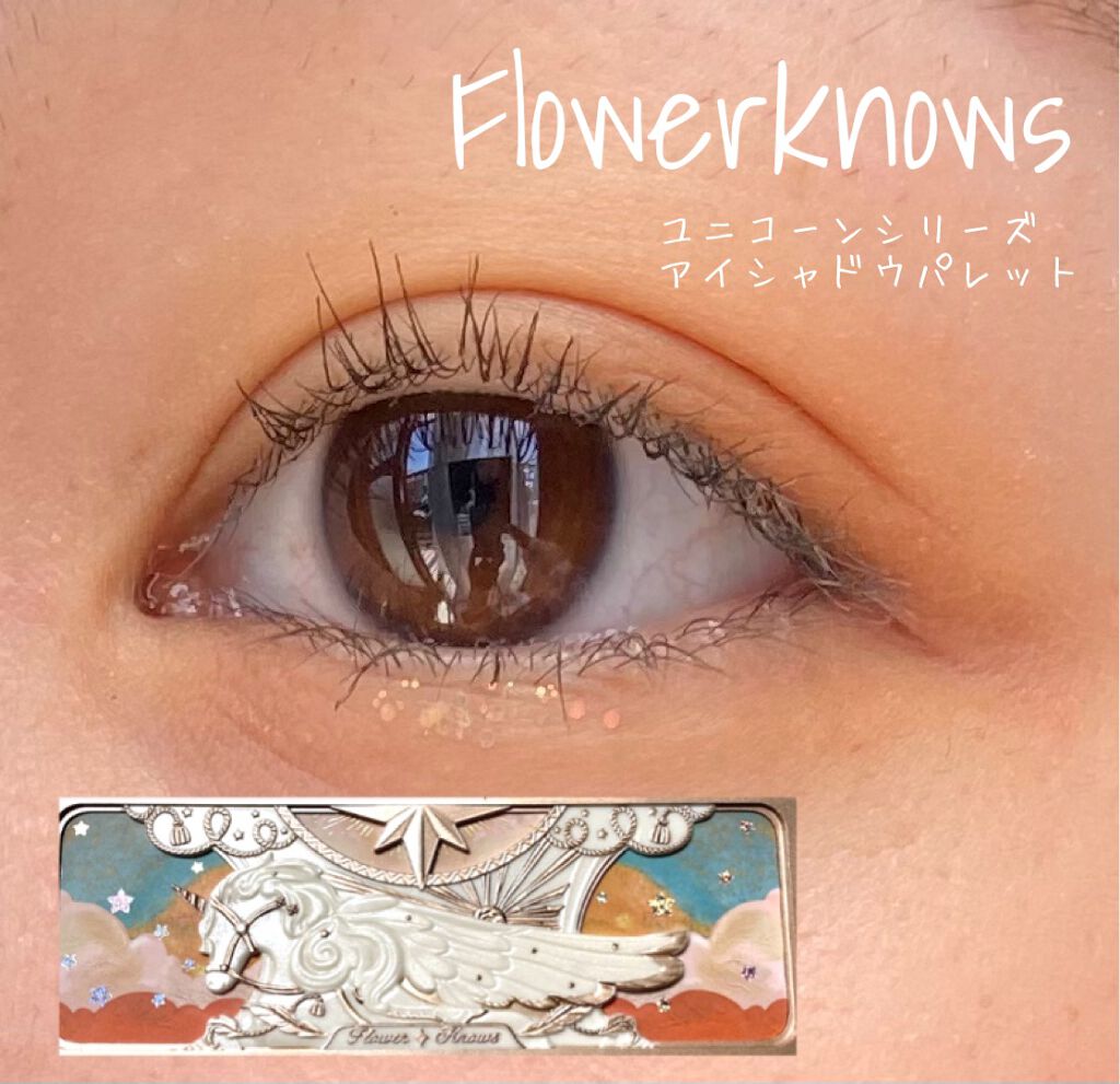ユニコーンシリーズ アイシャドウパレット/FlowerKnows/アイシャドウパレットを使ったクチコミ（1枚目）