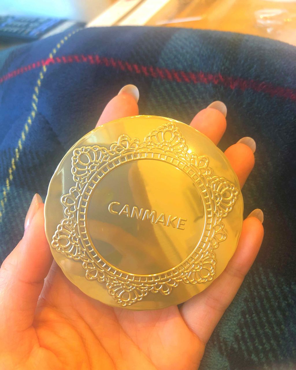 【旧品】マシュマロフィニッシュパウダー/キャンメイク/プレストパウダーを使ったクチコミ（1枚目）