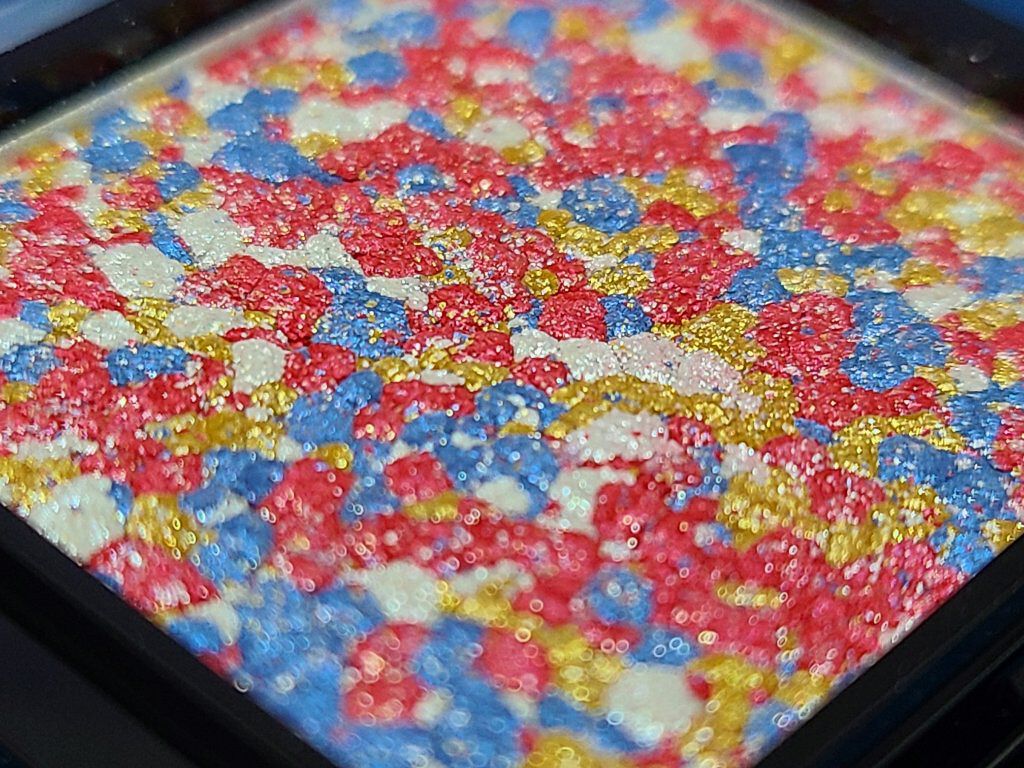 UR GLAM　MARBLE EYESHADOW/U R GLAM/単色アイシャドウを使ったクチコミ（2枚目）