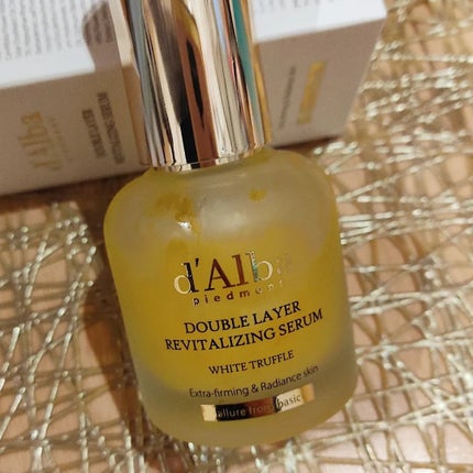 ホワイトトリュフダブルレイヤーリバイタライジングセラム/ダルバ/美容液を使ったクチコミ(3枚目)