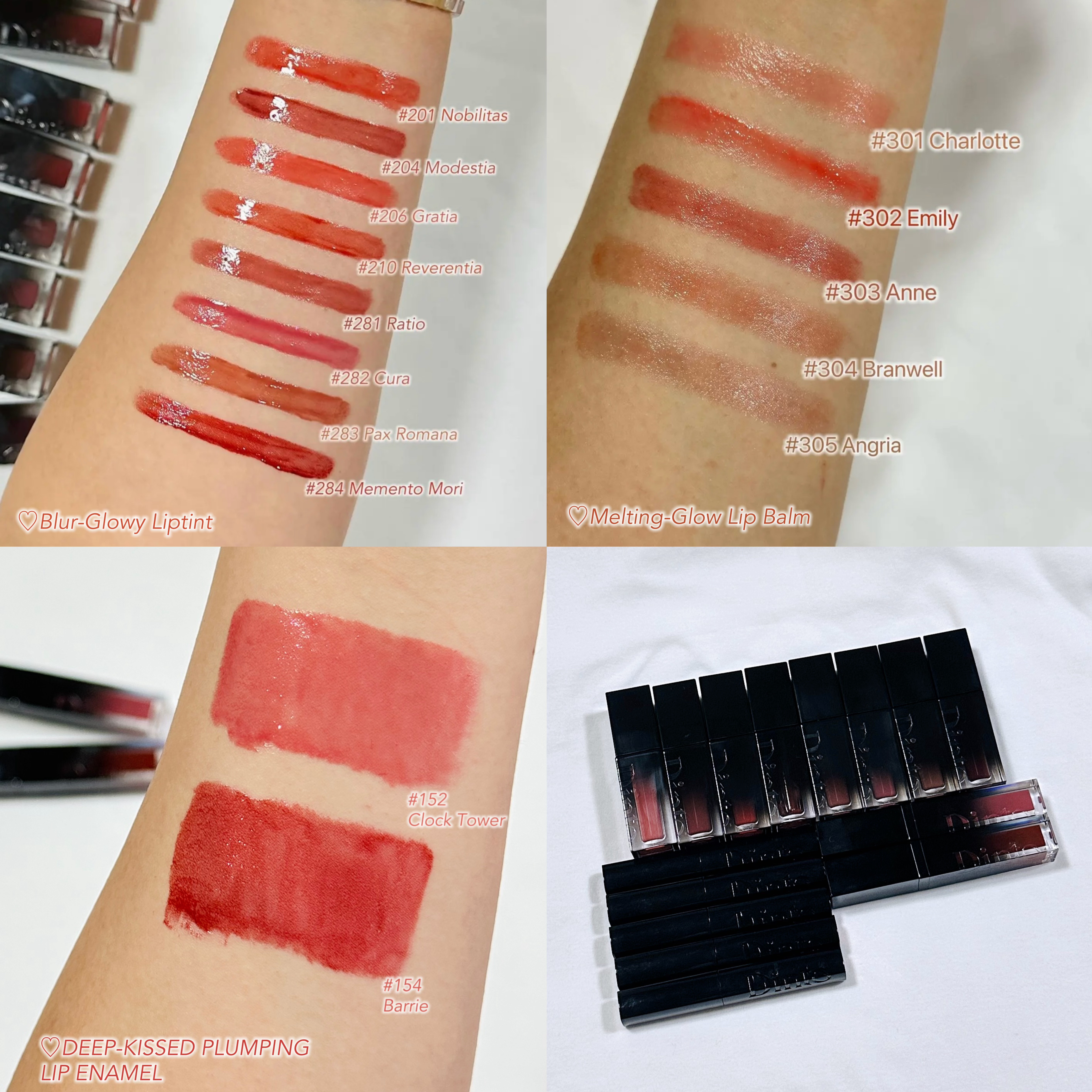 メルティンググロウリップバーム 304 ブランウェル/Dinto/リップバームを使ったクチコミ（2枚目）