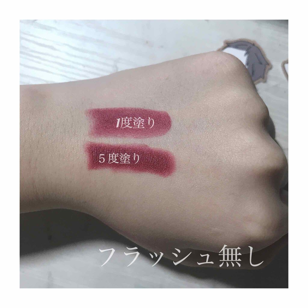 L.A.COLORS マット リップスティックのクチコミ「初めまして🐣
ちぃ。です💕

┈┈┈┈┈┈┈┈┈┈
今回はサンキューマートの
マットマット リ.....」（2枚目）