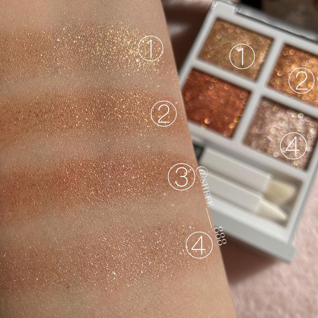 アイ カラー クォード エクストリーム/TOM FORD BEAUTY/アイシャドウパレットを使ったクチコミ(3枚目)