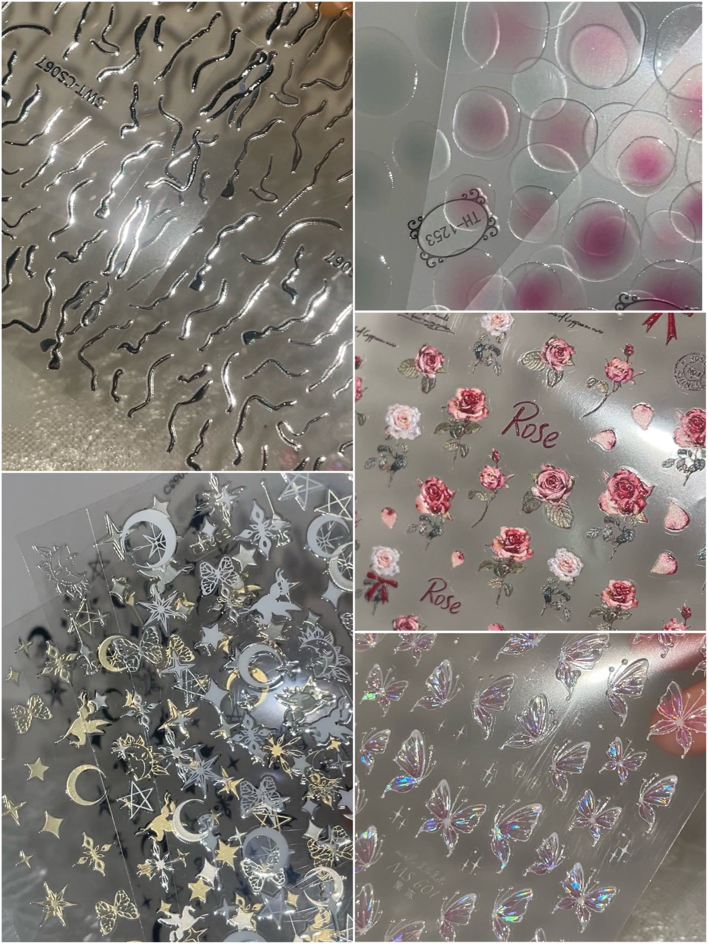 ネイルシール/SHEIN/ネイルシールを使ったクチコミ(3枚目)