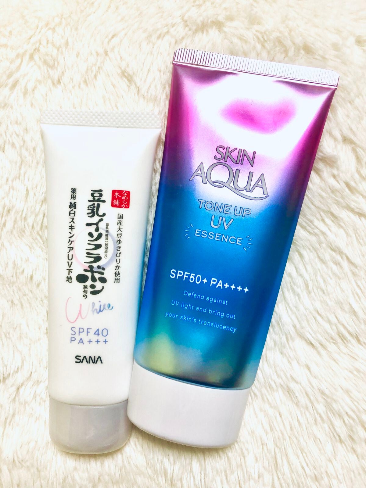 スキンアクア トーンアップUVエッセンス/スキンアクア/日焼け止めクリームを使ったクチコミ(1枚目)