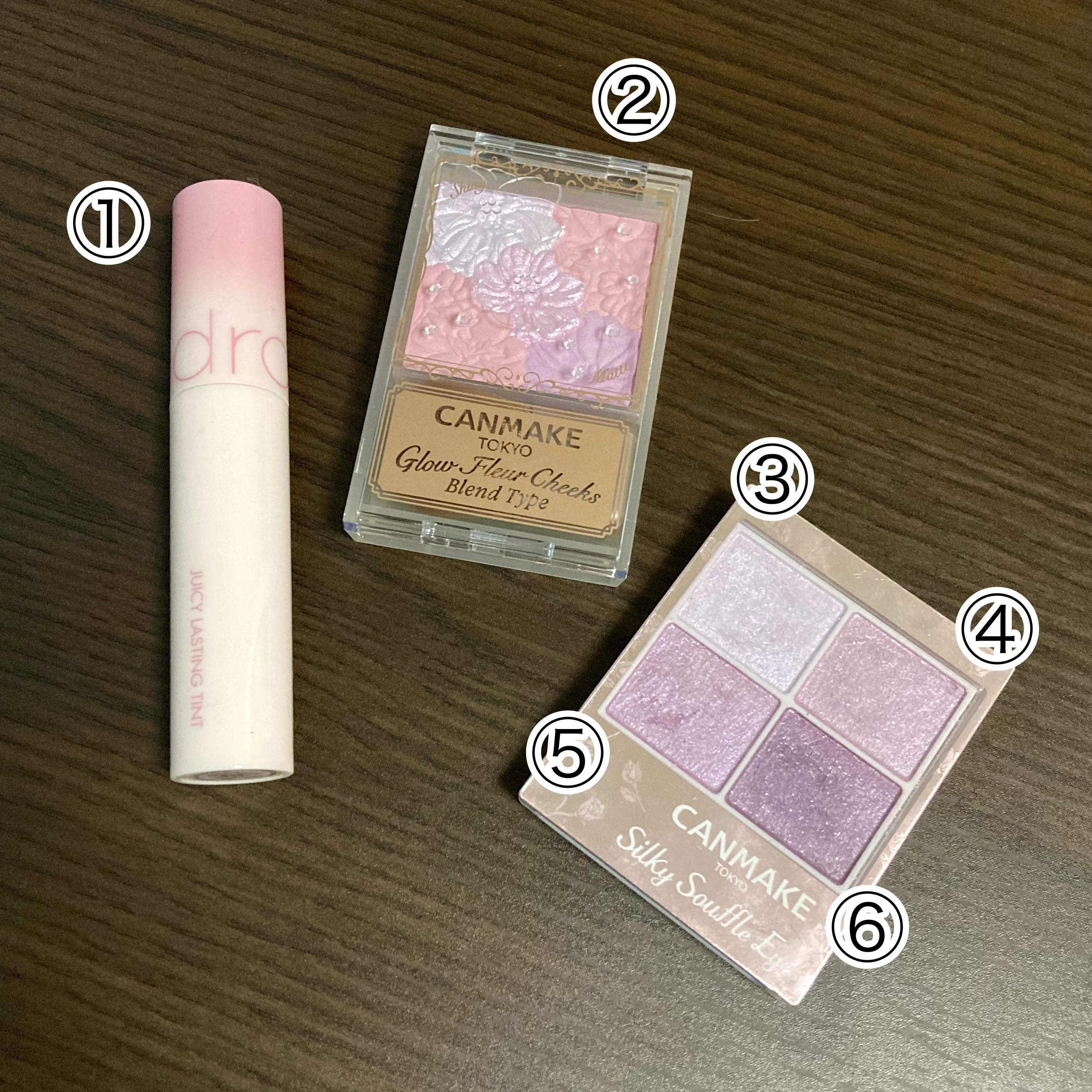 ジューシーラスティングティント/rom&nd/リップティントを使ったクチコミ（1枚目）