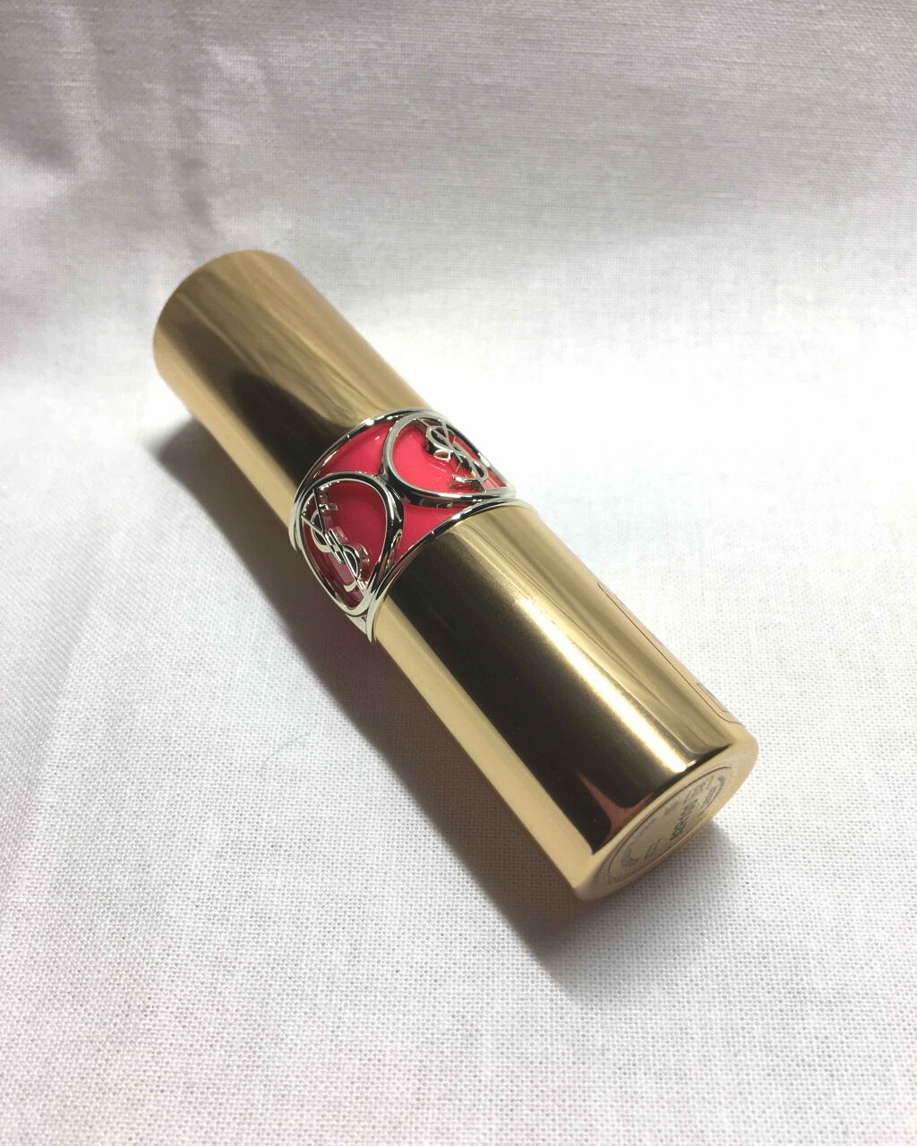 ルージュ ヴォリュプテ シャイン/YVES SAINT LAURENT BEAUTE/口紅を使ったクチコミ(1枚目)