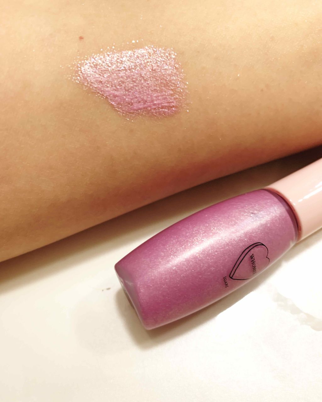 キラメキアイシャドウ/WHOMEE/リキッドアイシャドウを使ったクチコミ(1枚目)