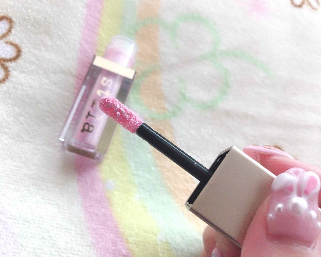 グリッター&グロウ リキッドアイシャドウ/stila/グリッターを使ったクチコミ（1枚目）