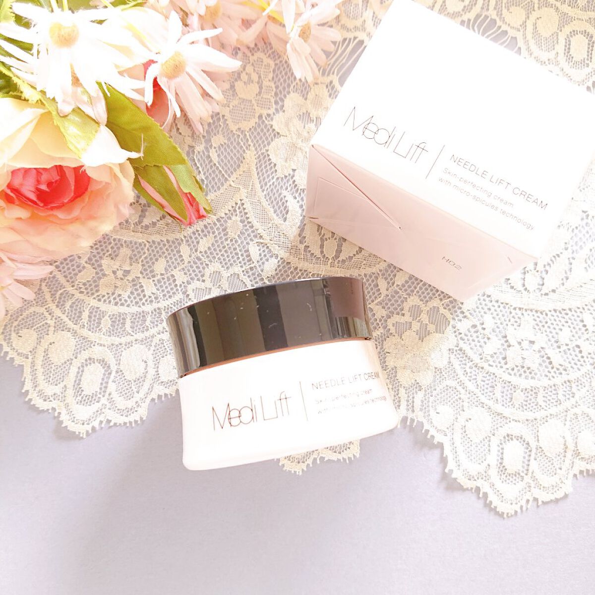 メディリフト ニードルリフトクリーム/YA-MAN TOKYO JAPAN/フェイスクリームを使ったクチコミ（1枚目）