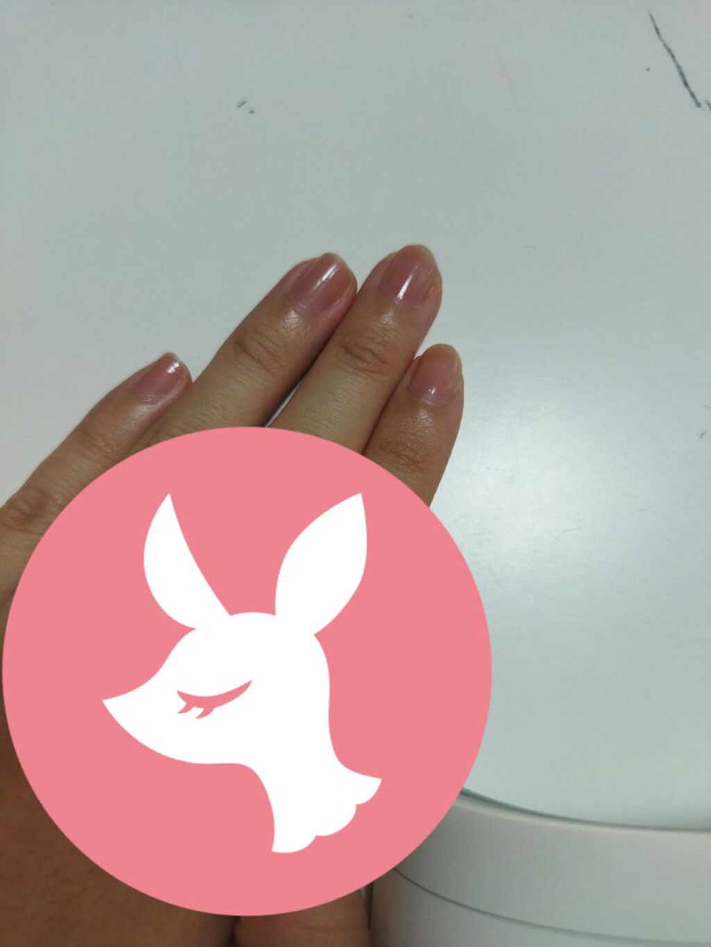 ネイルファンデーション BO01 ベージュオークル/パラドゥ/マニキュアを使ったクチコミ（3枚目）