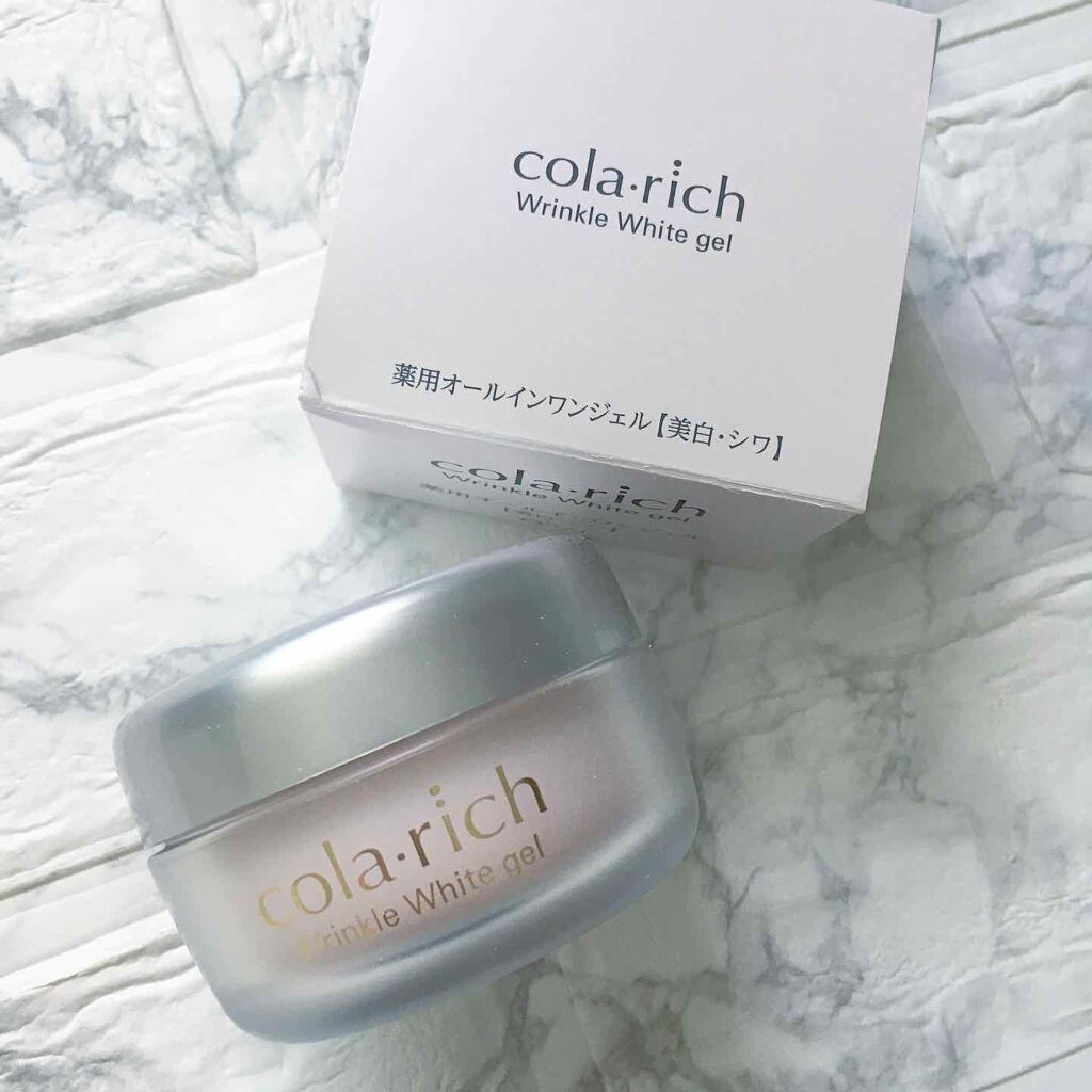 薬用美白・シワ改善オールインワンジェル/コラリッチ/オールインワン化粧品を使ったクチコミ(2枚目)