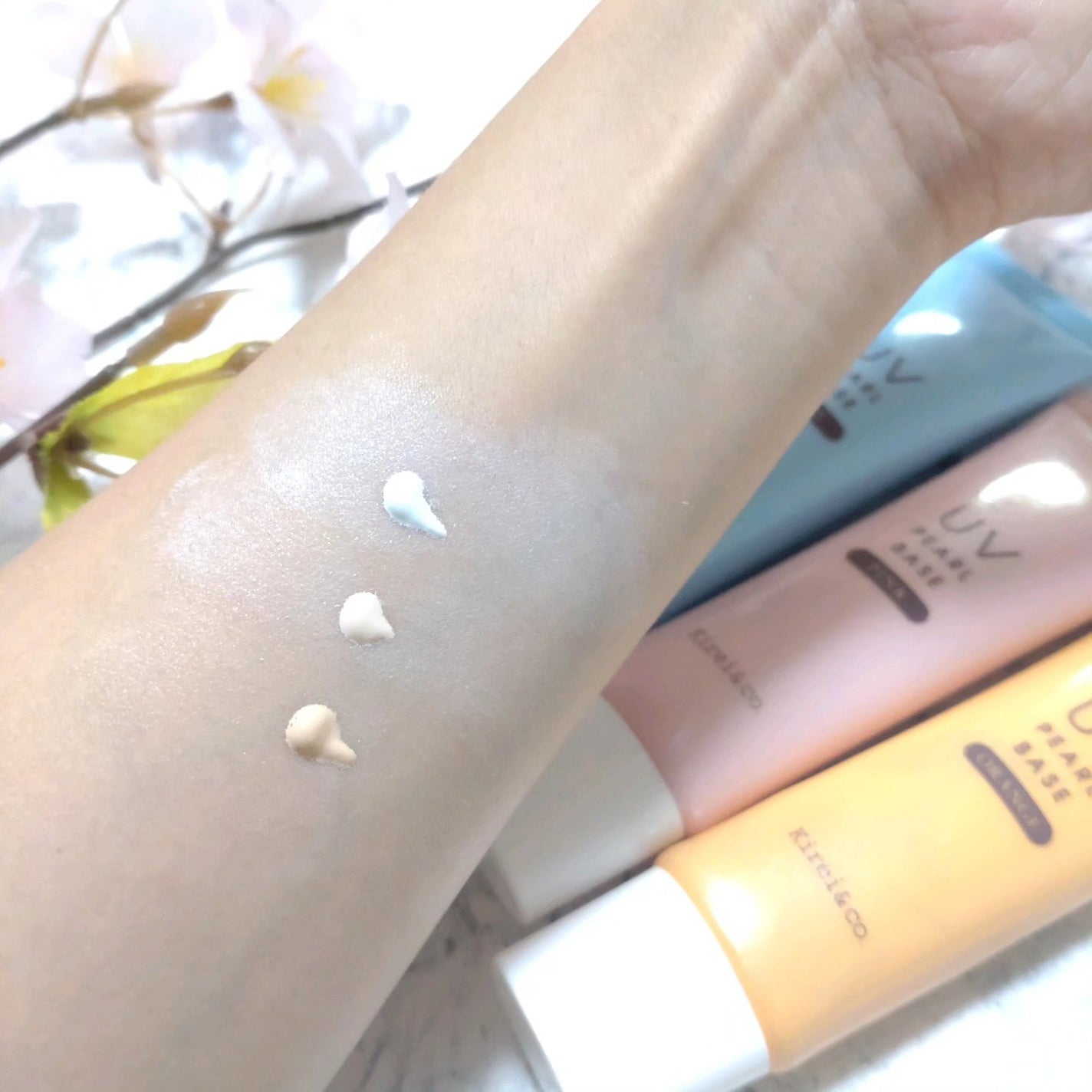 UVカバーベース/Kirei&co./日焼け止めクリームを使ったクチコミ(2枚目)