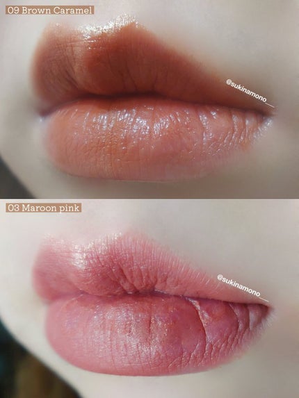 リップアンドチーク ヌードマットティント/CathyDoll/リップティントを使ったクチコミ(3枚目)