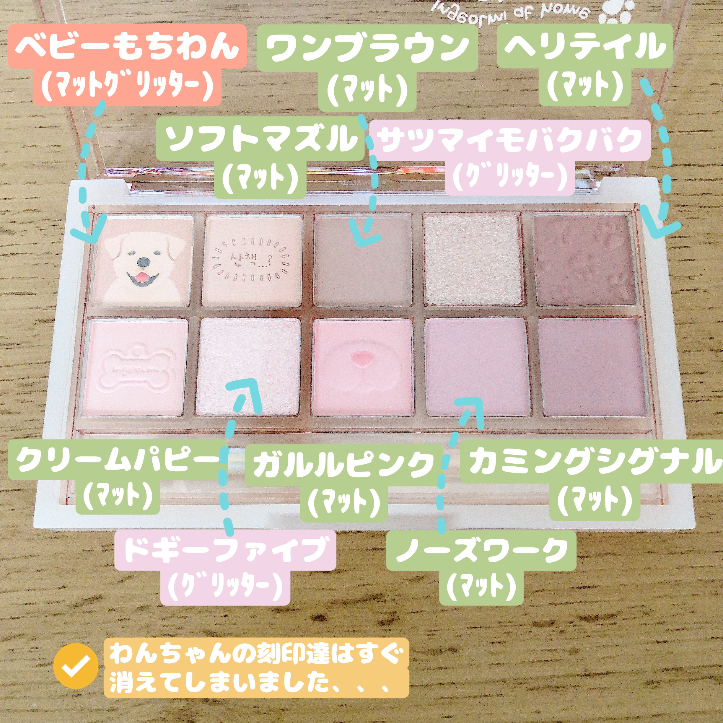 プロ アイ パレット/CLIO/アイシャドウパレットを使ったクチコミ（3枚目）