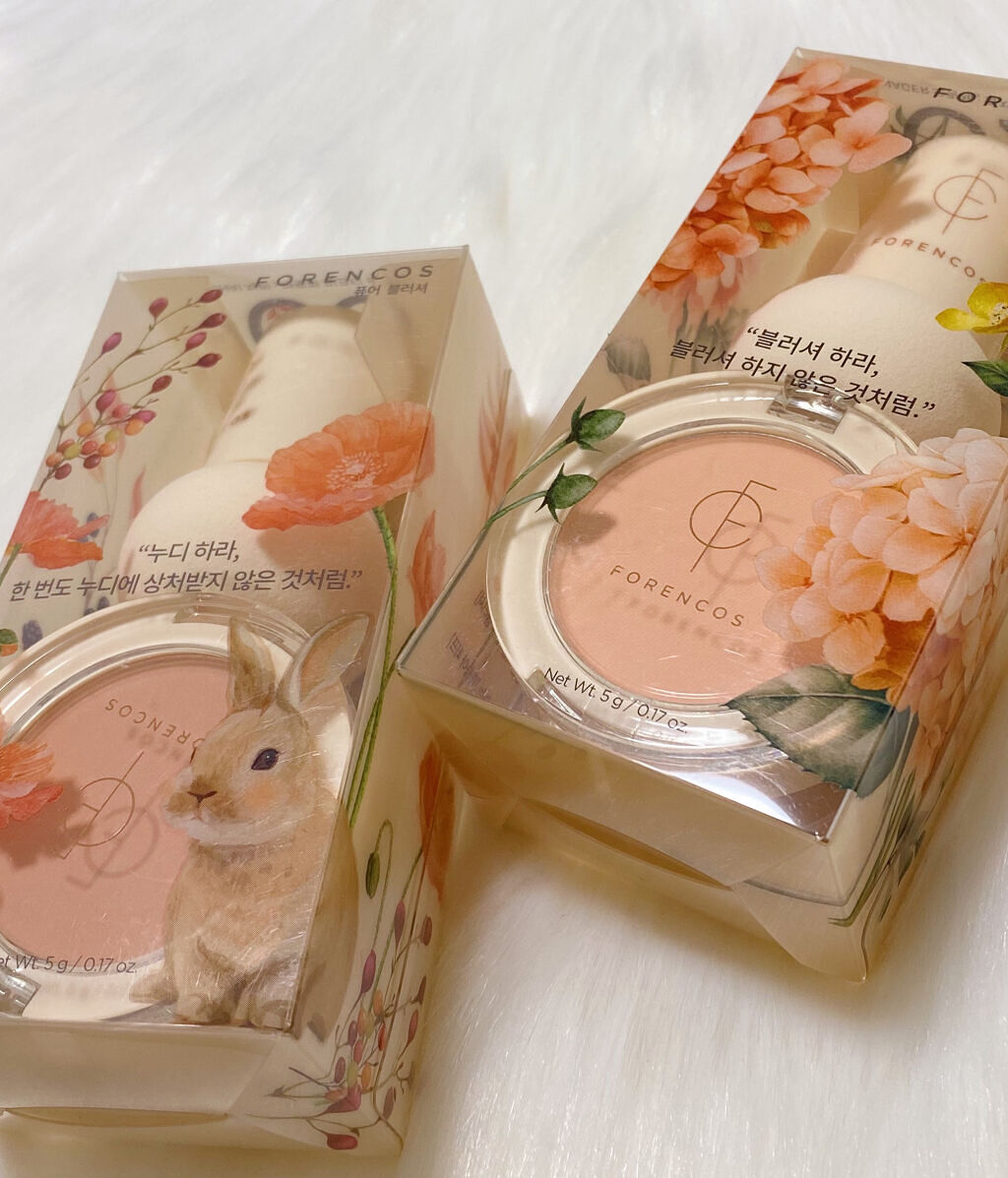 ピュアブラッシャー パフ付き/フォレンコス/パウダーチークを使ったクチコミ（2枚目）