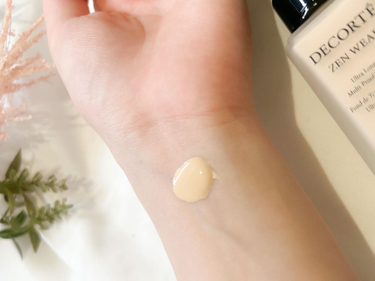 ゼン ウェア フルイド/DECORTÉ/リキッドファンデーションを使ったクチコミ(2枚目)