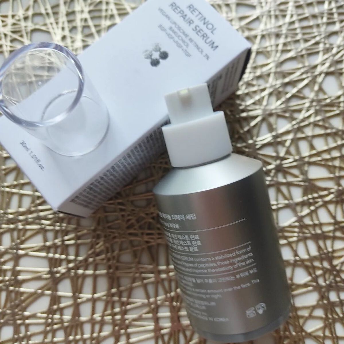 ヴィーガンリポソームレチノールセラム/SKIN&LAB/美容液を使ったクチコミ（3枚目）