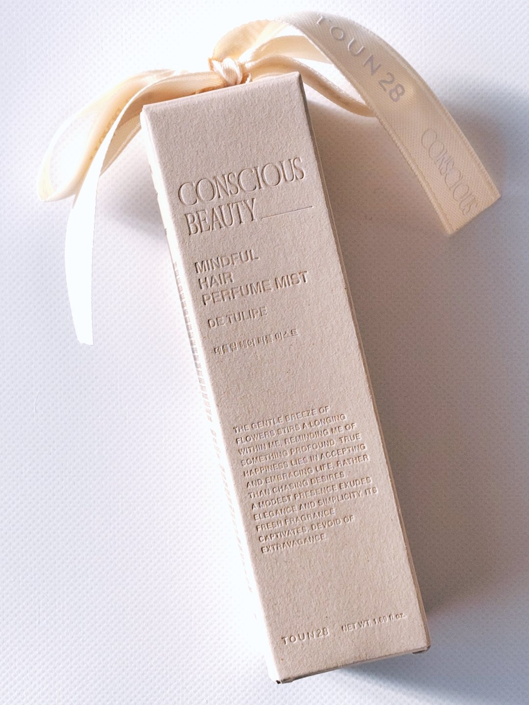 ヘアパフュームミスト ドゥチューリップ/TOUN28/ヘアミストを使ったクチコミ（2枚目）