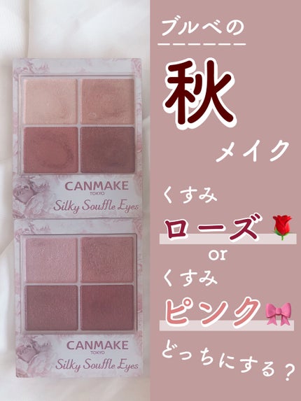 シルキースフレアイズ/キャンメイク/アイシャドウパレットを使ったクチコミ(1枚目)
