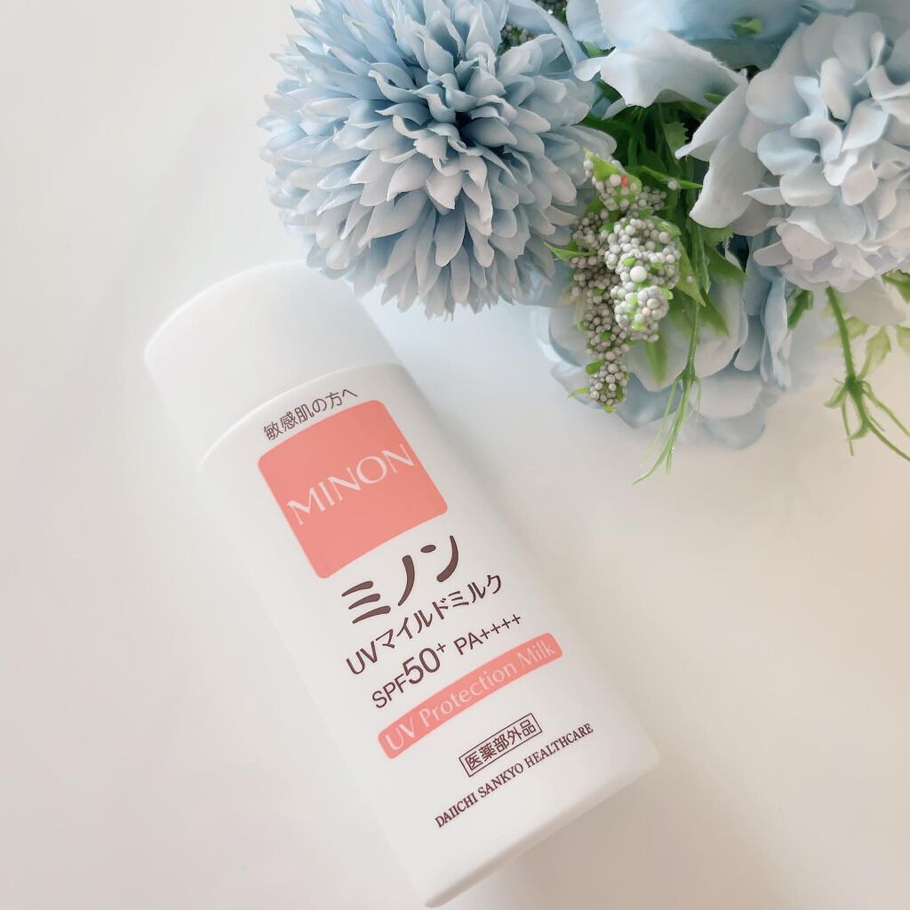 ミノンUVマイルドミルク/ミノン/日焼け止めミルクを使ったクチコミ（1枚目）