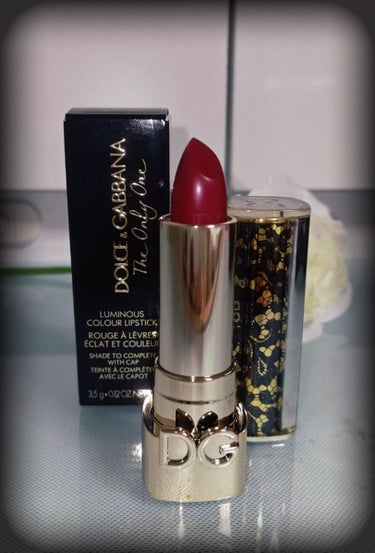 ♥️何もかも優秀すぎる♥️

DOLCE&GABBANA
THE ONLY ONE LUMINOUS COLOR LIP STICK 660

ドルガバのコスメが日本に本格上陸ということで
伊勢丹に駆け