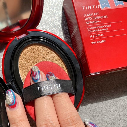 マスク フィット レッド クッション/TIRTIR(ティルティル)/クッションファンデーションを使ったクチコミ(6枚目)
